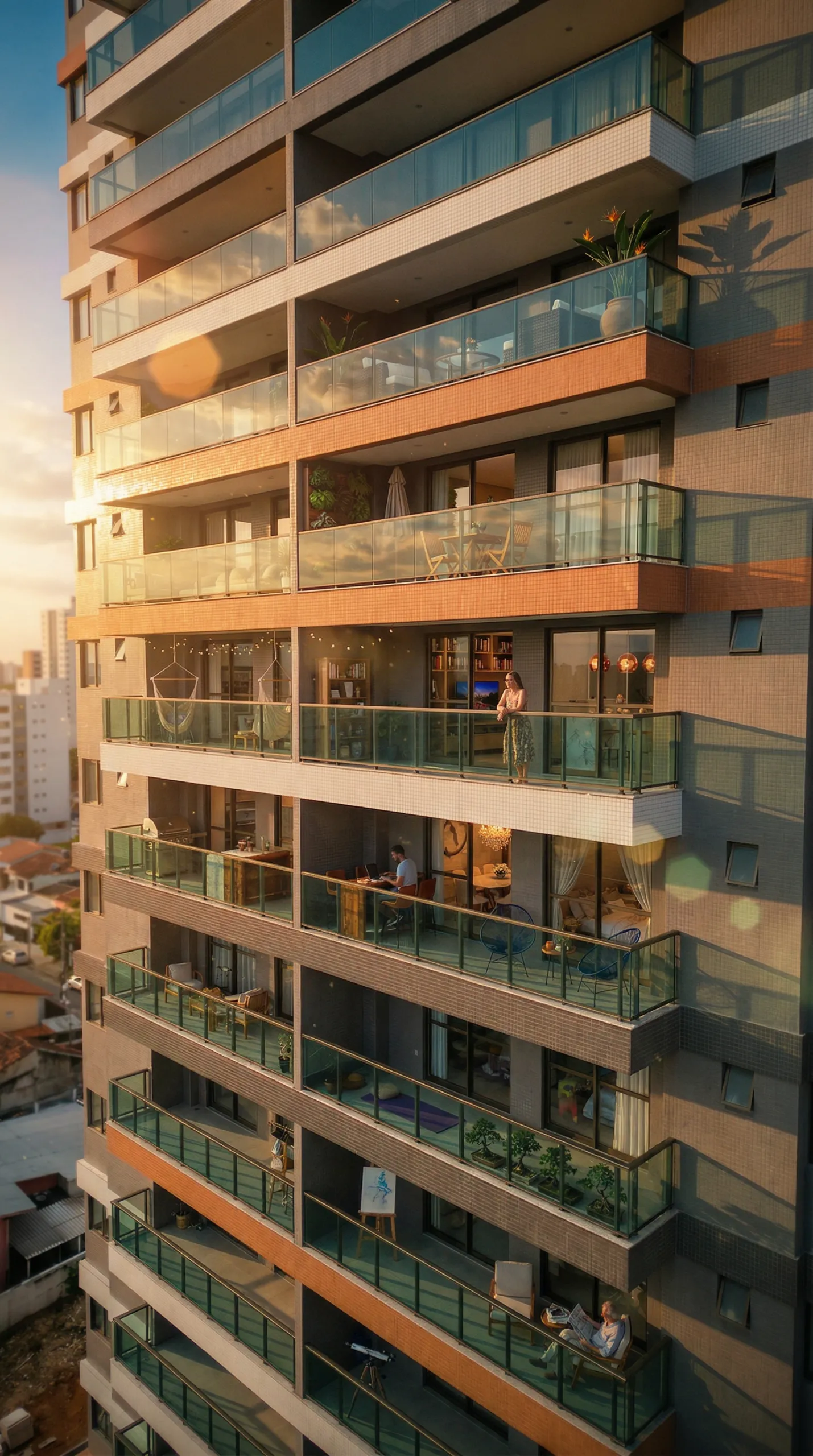 Arvoredo Residencial — fachada, Caminho das Árvores, Salvador