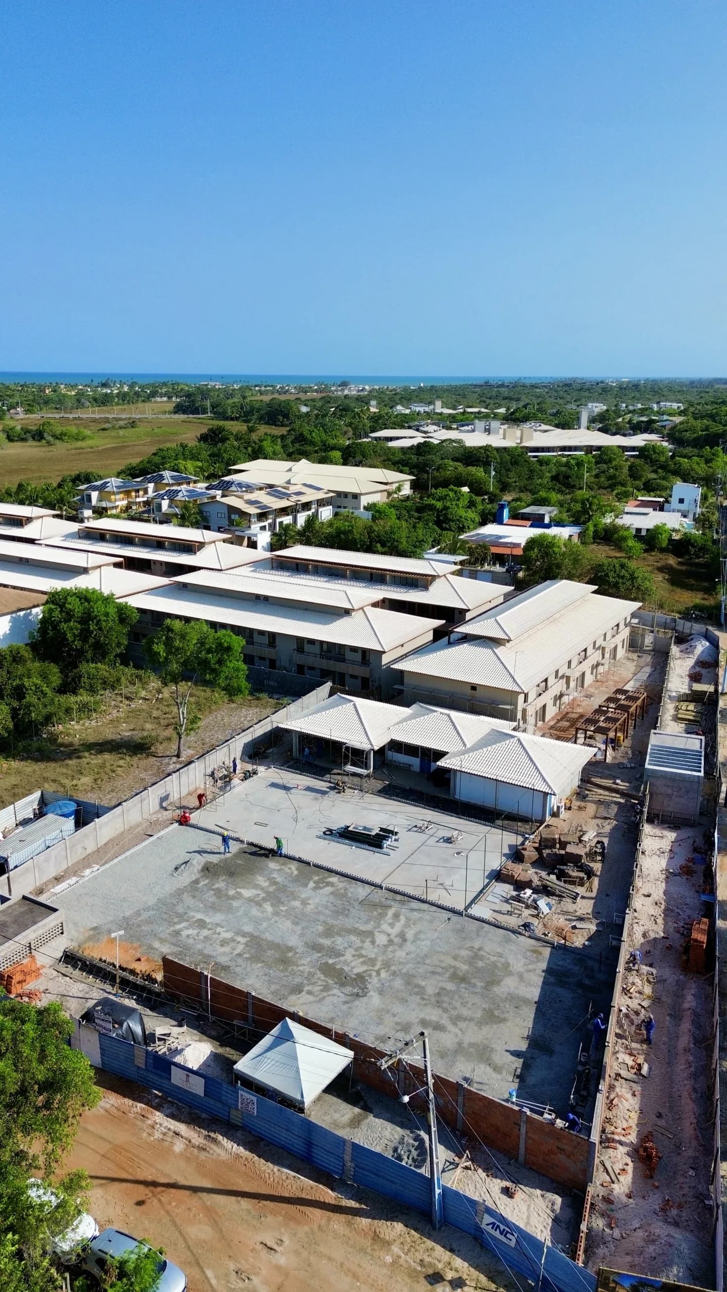 Avanço da obra, Registro aéreo 2 de 14