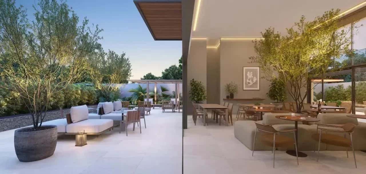 Espaço gourmet e lounge